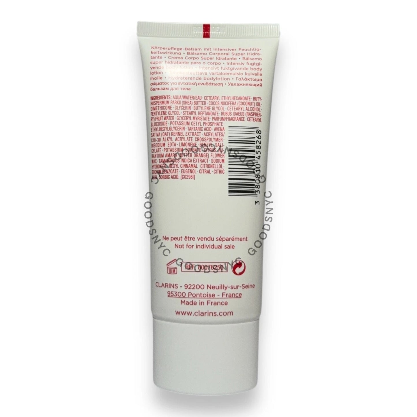 Clarins Moisture Rich Body Lotion With Shea Butter For Dry Skin 3.2 oz / 100 ml