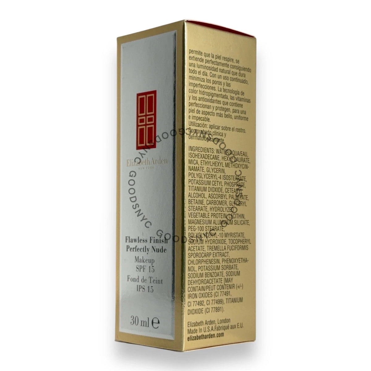 GOODSNYC Elizabeth Arden Flawless Finish Perfectly Nude makeup foundation, 1 fl oz