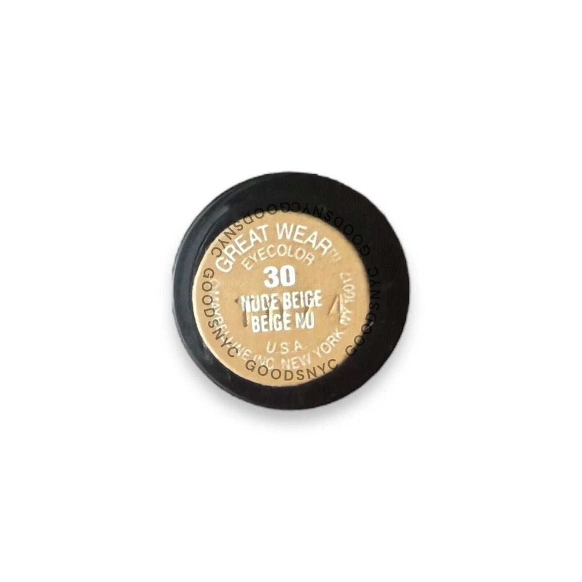 GOODSNYC Maybelline Great Wear eye color eyeshadow in Nude Beige 30