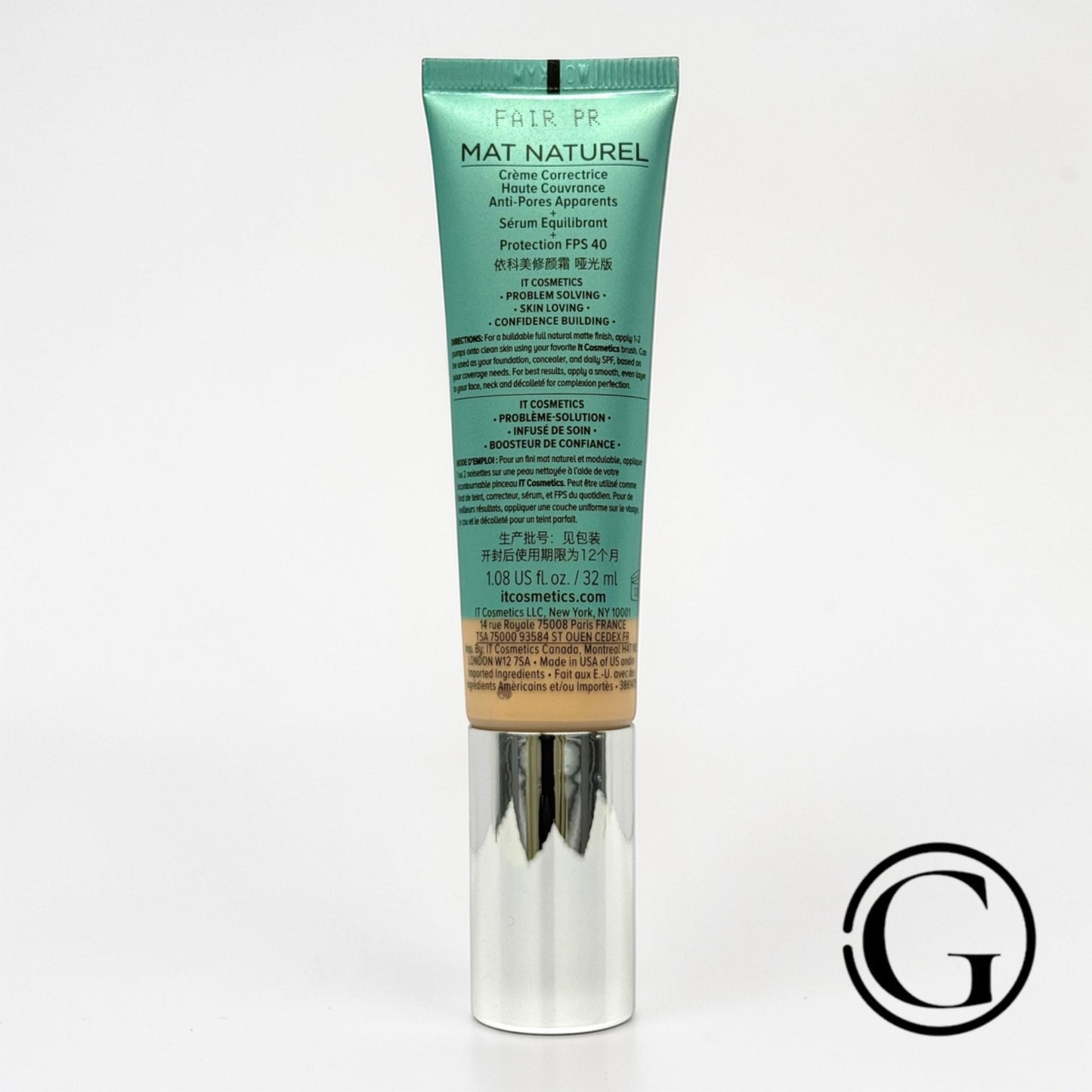 It Cosmetics CC+ Crème Fond de Teint Mat 32 ml