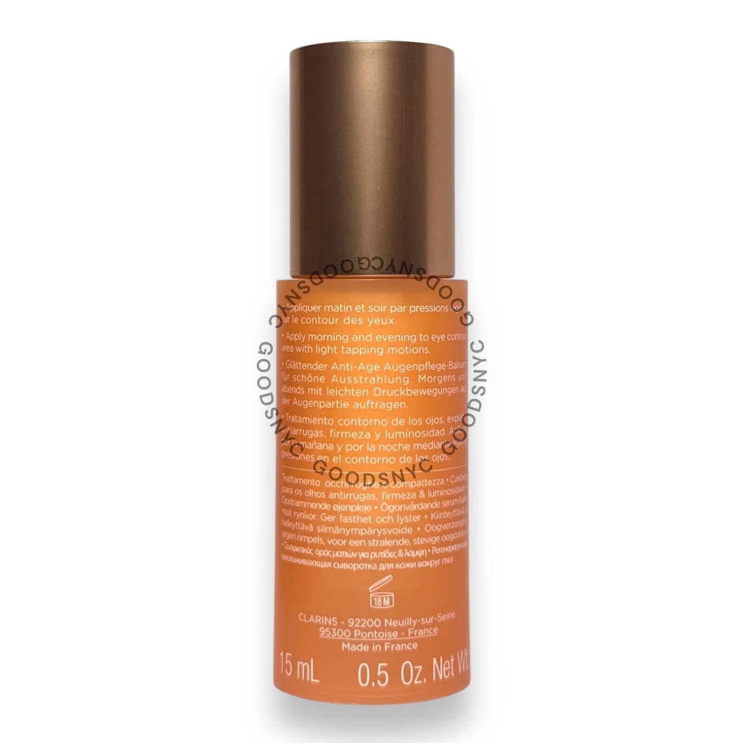 Clarins Eye Expert Wrinkles & Radiance All Skin Types 0.5 oz/ 15 ml