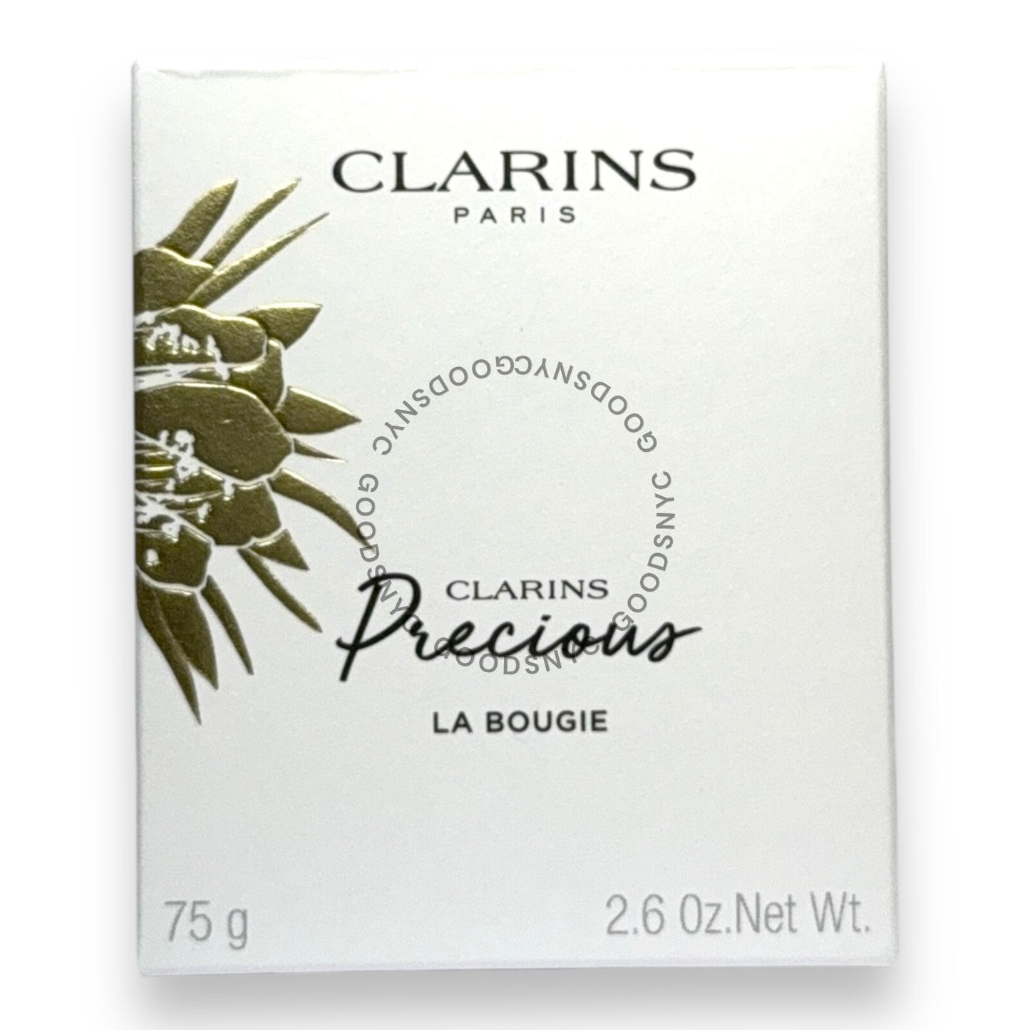 Clarins Precious La Bougie Scented Candle – 2.6 fl oz / 75g