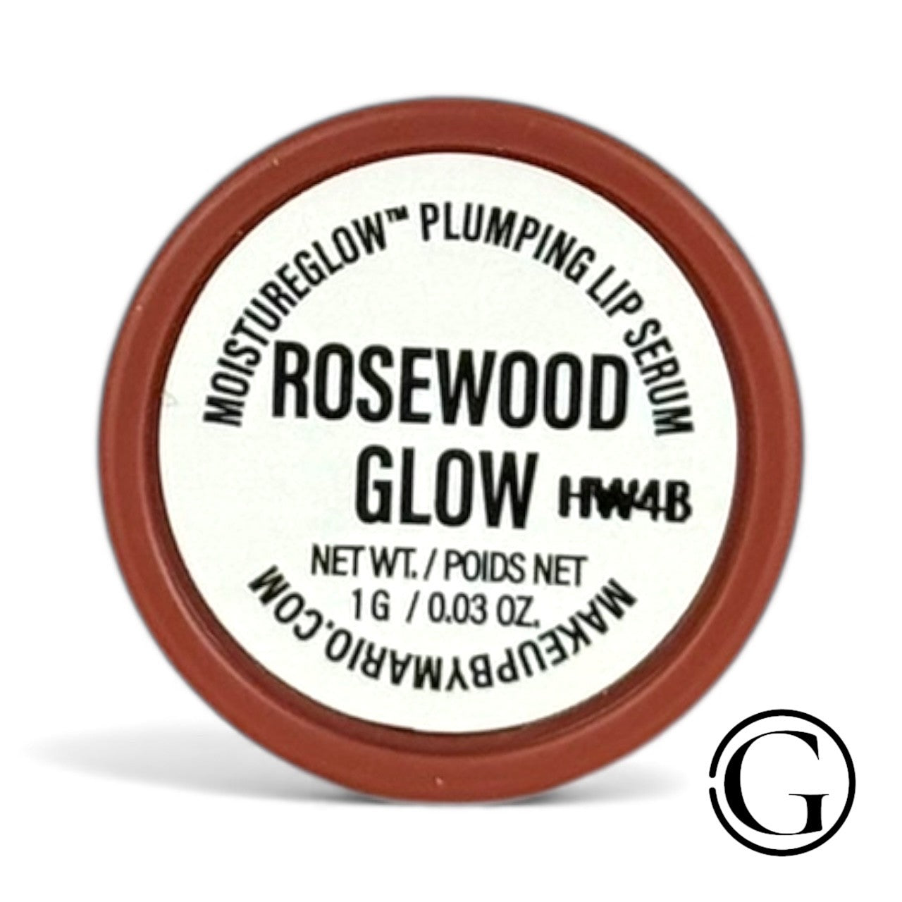 Share Makeup by Mario Moistureglow Plumping Lip Serum in Rosewood Glow .03oz, 1g