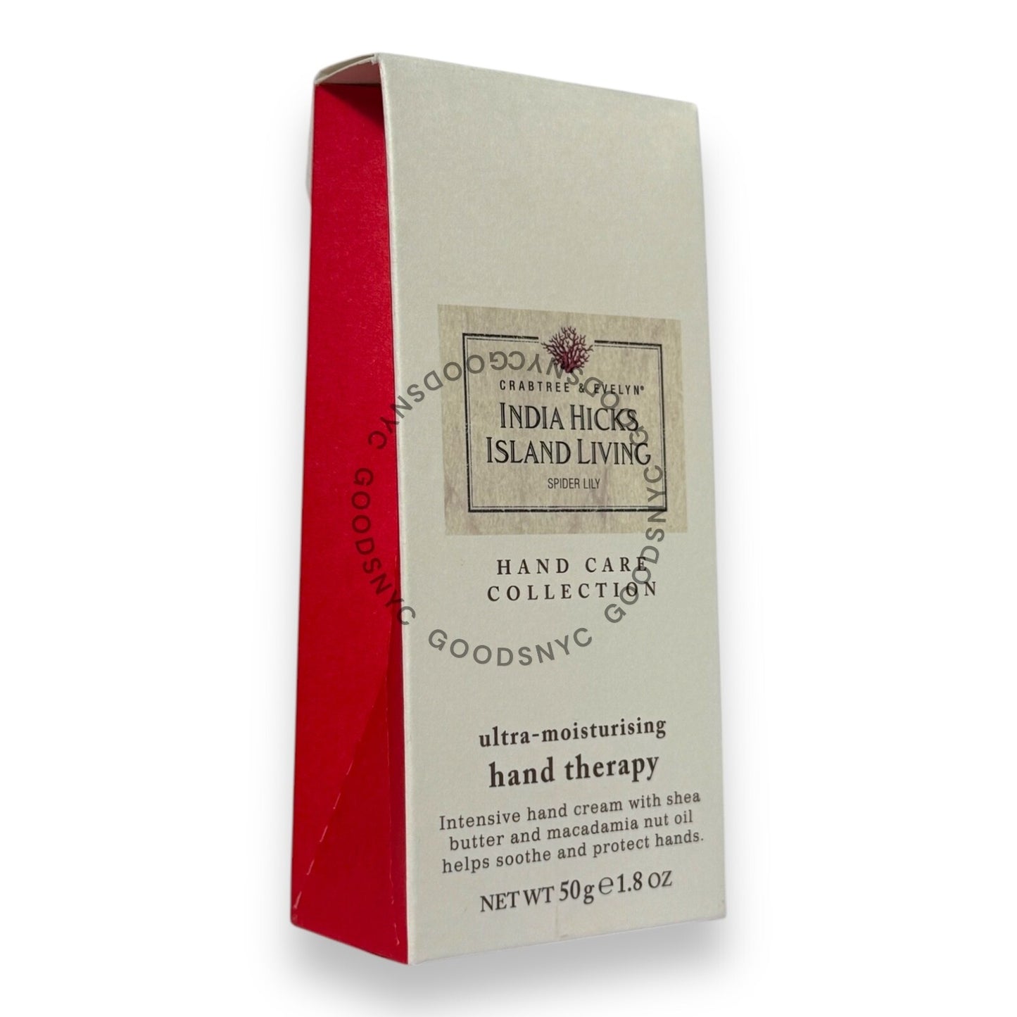 Crabtree Evelyn India Hicks Island Living Spider Lily Hand Therapy 1.8 oz/ 50 g