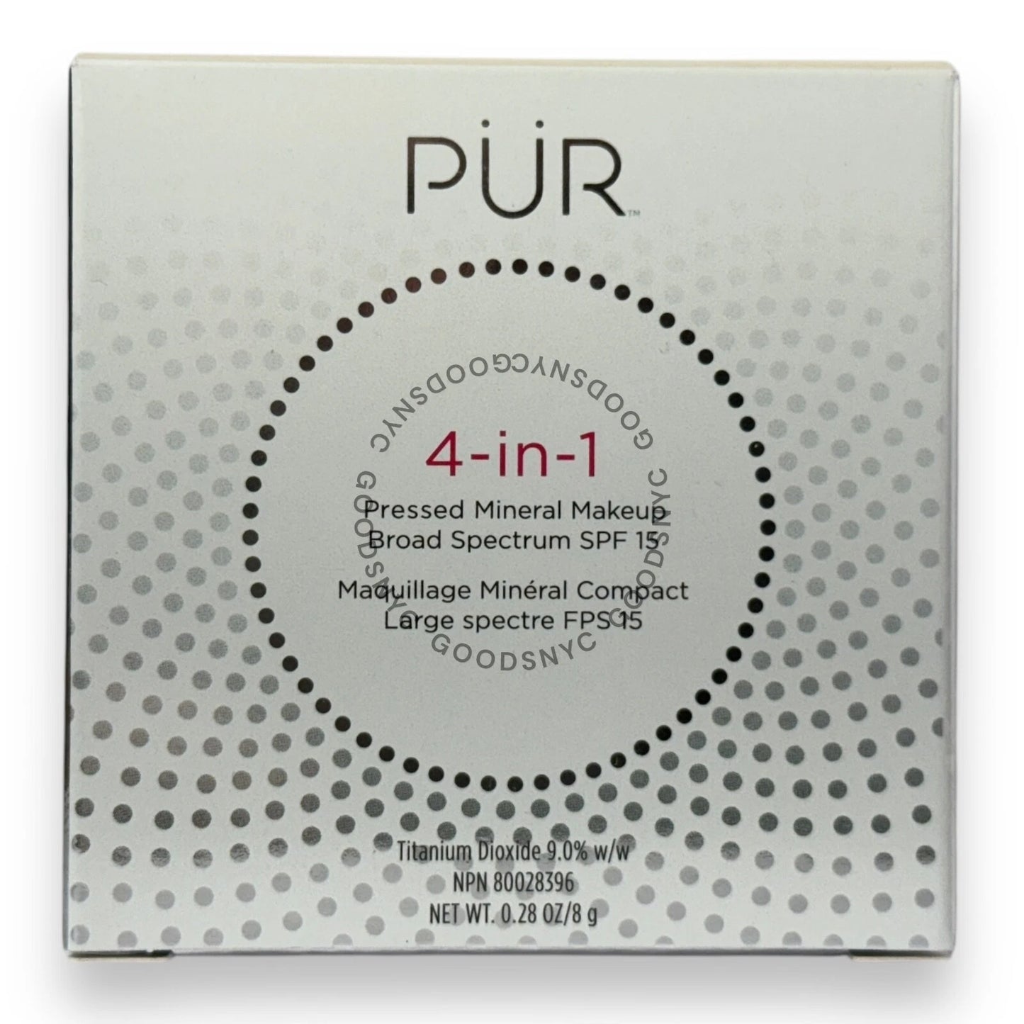 PUR 4 In 1 Pressed Mineral Makeup SPF 15 Powder Foundation 0.28 oz/ 8 g