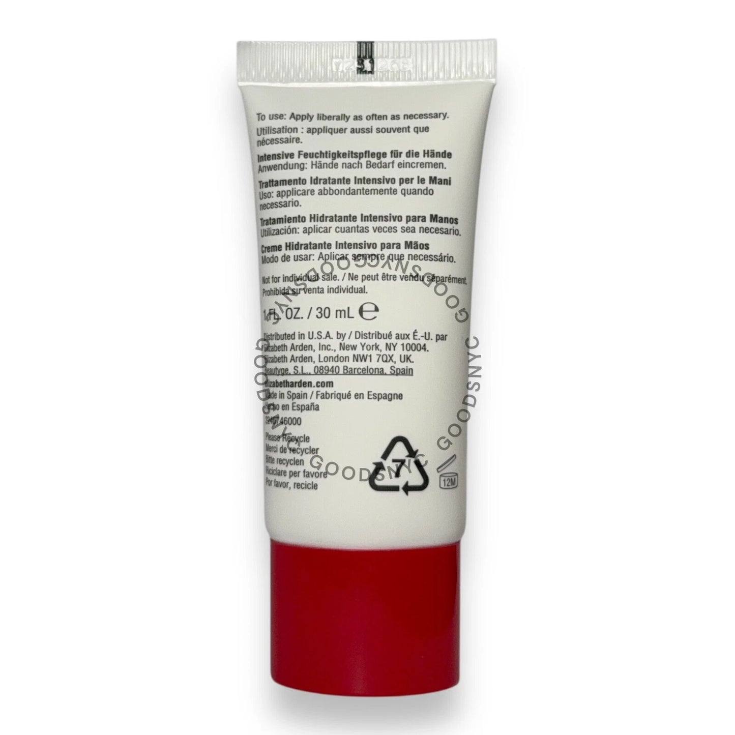 Elizabeth Arden Eight Hour Cream Intensive Hand Treatment Moisturizer Lotion 1 fl oz/ 30 ml