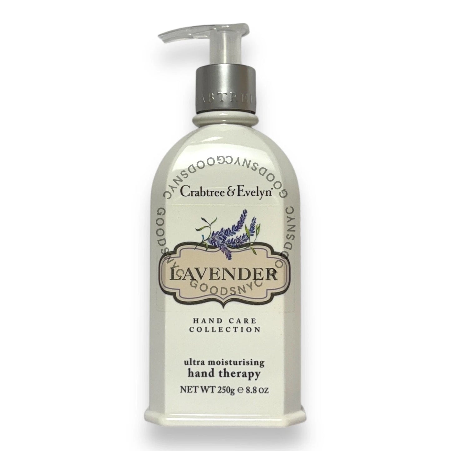 Crabtree & Evelyn Lavender Ultra Moisturizing Hand Therapy 8.8 oz/ 250 g - Pump
