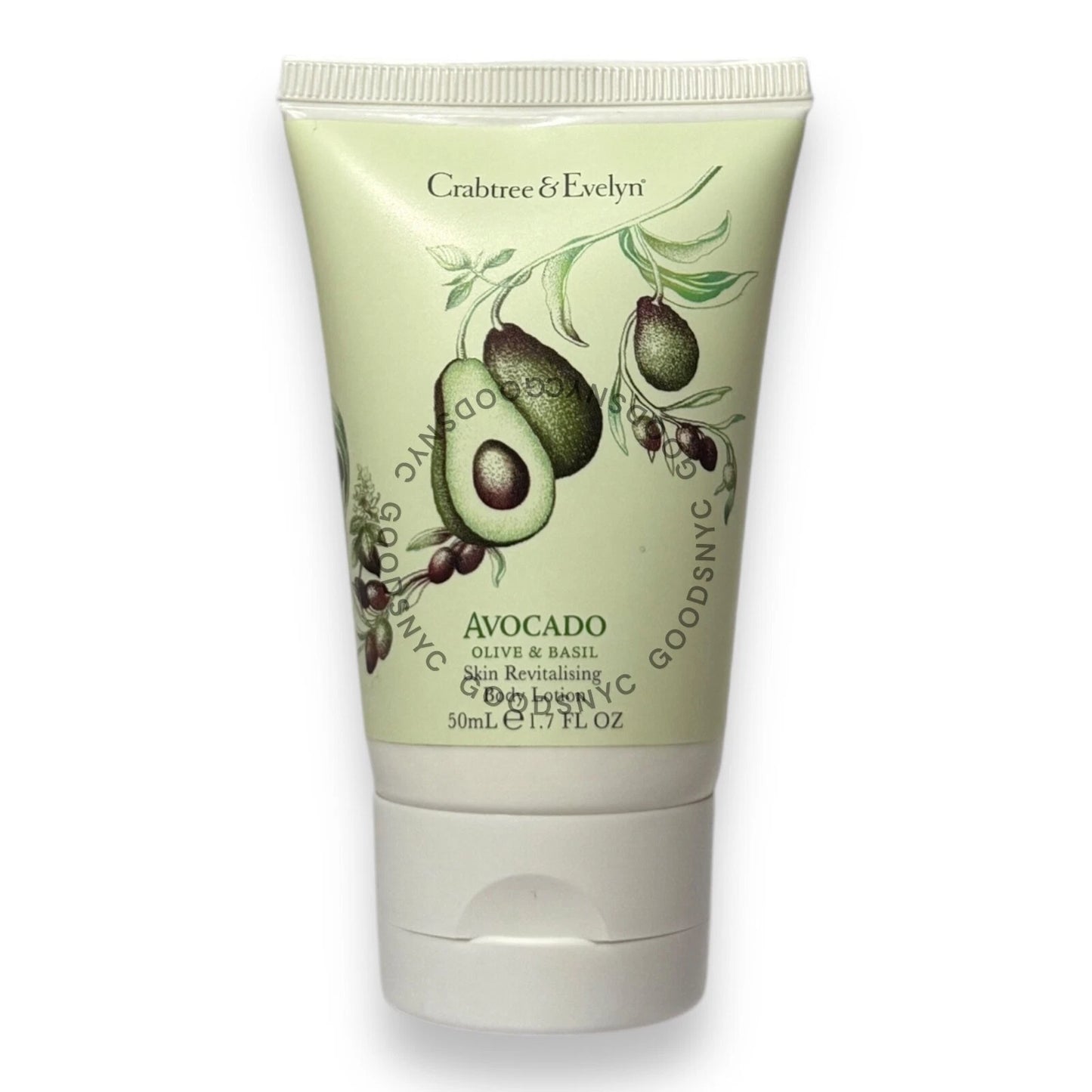 Crabtree & Evelyn Avocado Olive & Basil Skin Revitalising Body Lotion 1.7 fl oz/ 50 ml