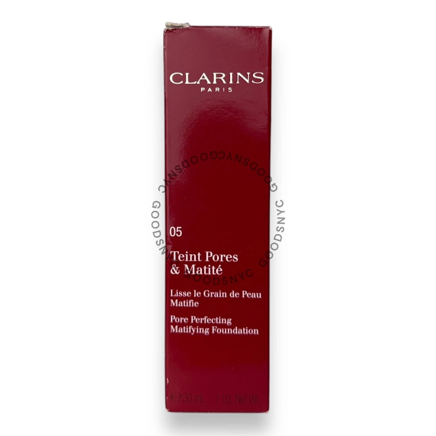 Clarins Pore Perfecting Mattifying Foundation, 05 Nude Cappuccino 1 fl oz/ 30ml