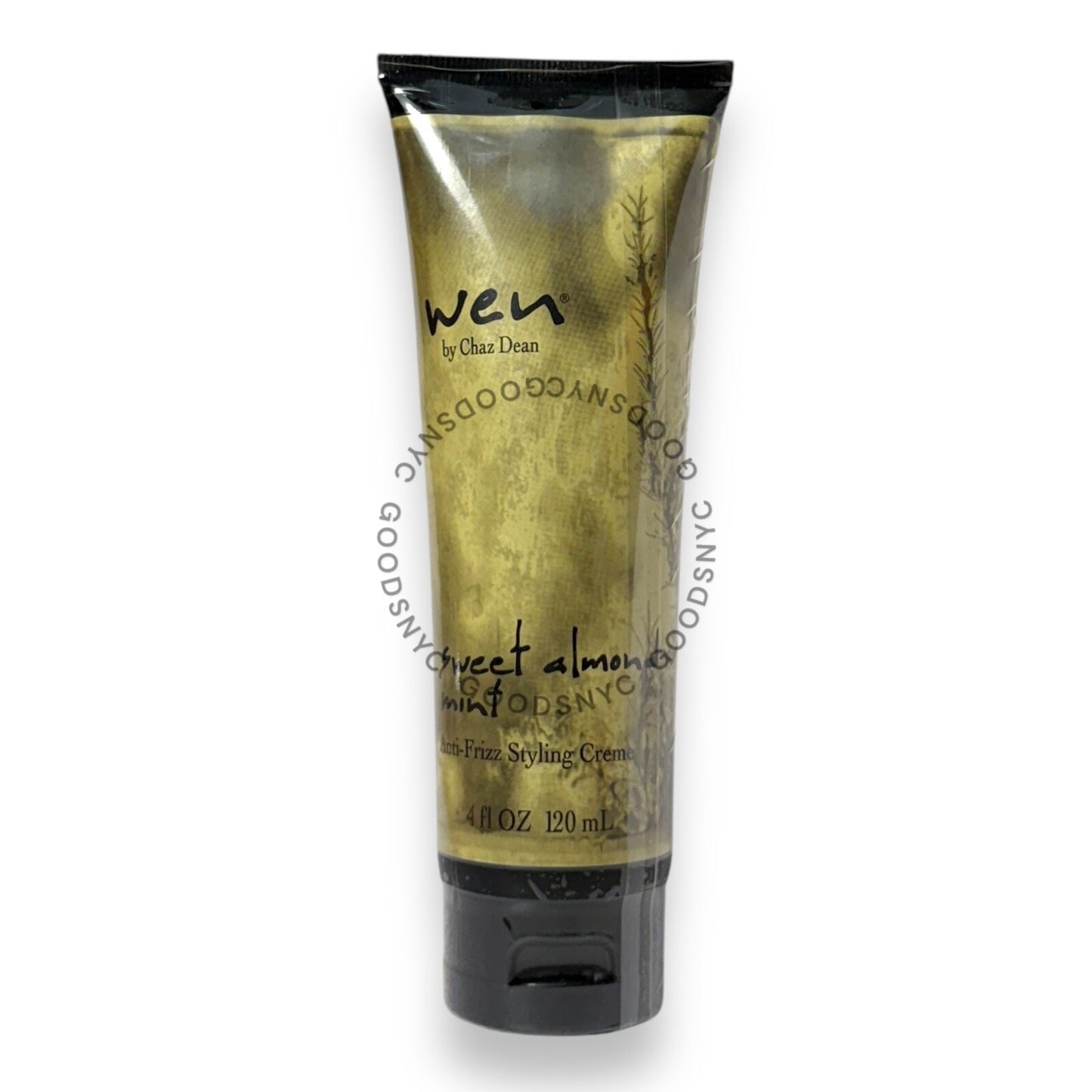 WEN By Chaz Dean Sweet Almond Mint Anti-Frizz Styling Creme 4 oz / 120 ml