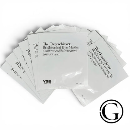 YSE Beauty The Overachiever Brightening & Depuffing Eye Masks — White