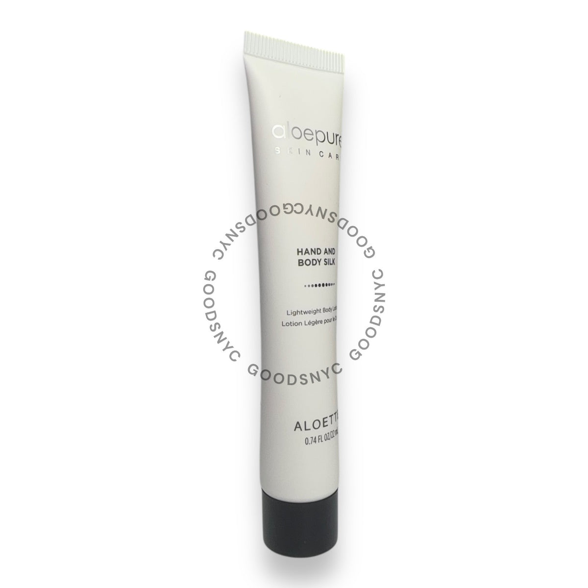 GOODSNYC Aloette Hand & Body Silk lightweight lotion travel size, 0.74 oz