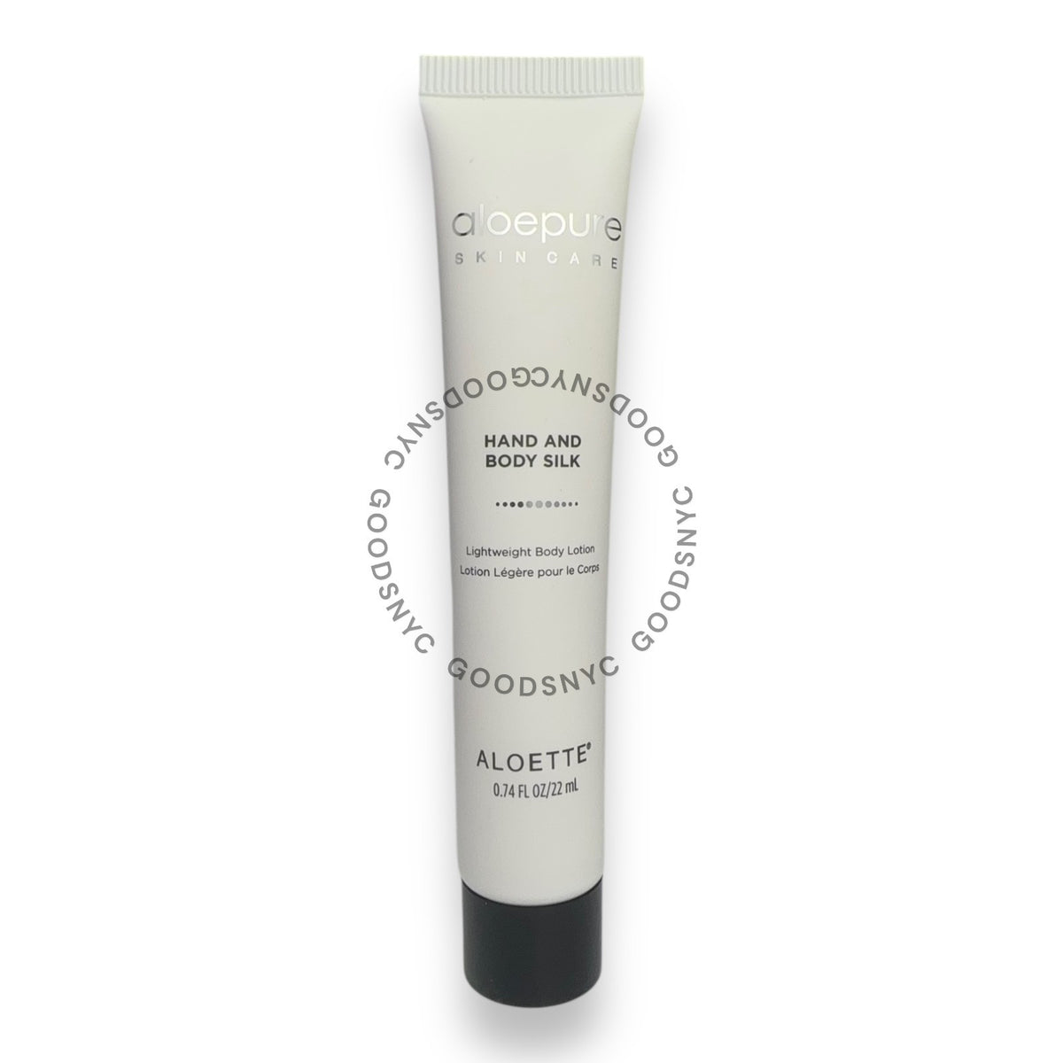 GOODSNYC Aloette Hand & Body Silk lightweight lotion travel size, 0.74 oz