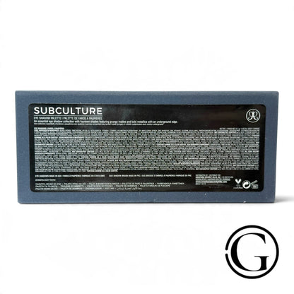 GOODSNYC Anastasia Beverly Hills Subculture metallic eye shadow palette, new in box