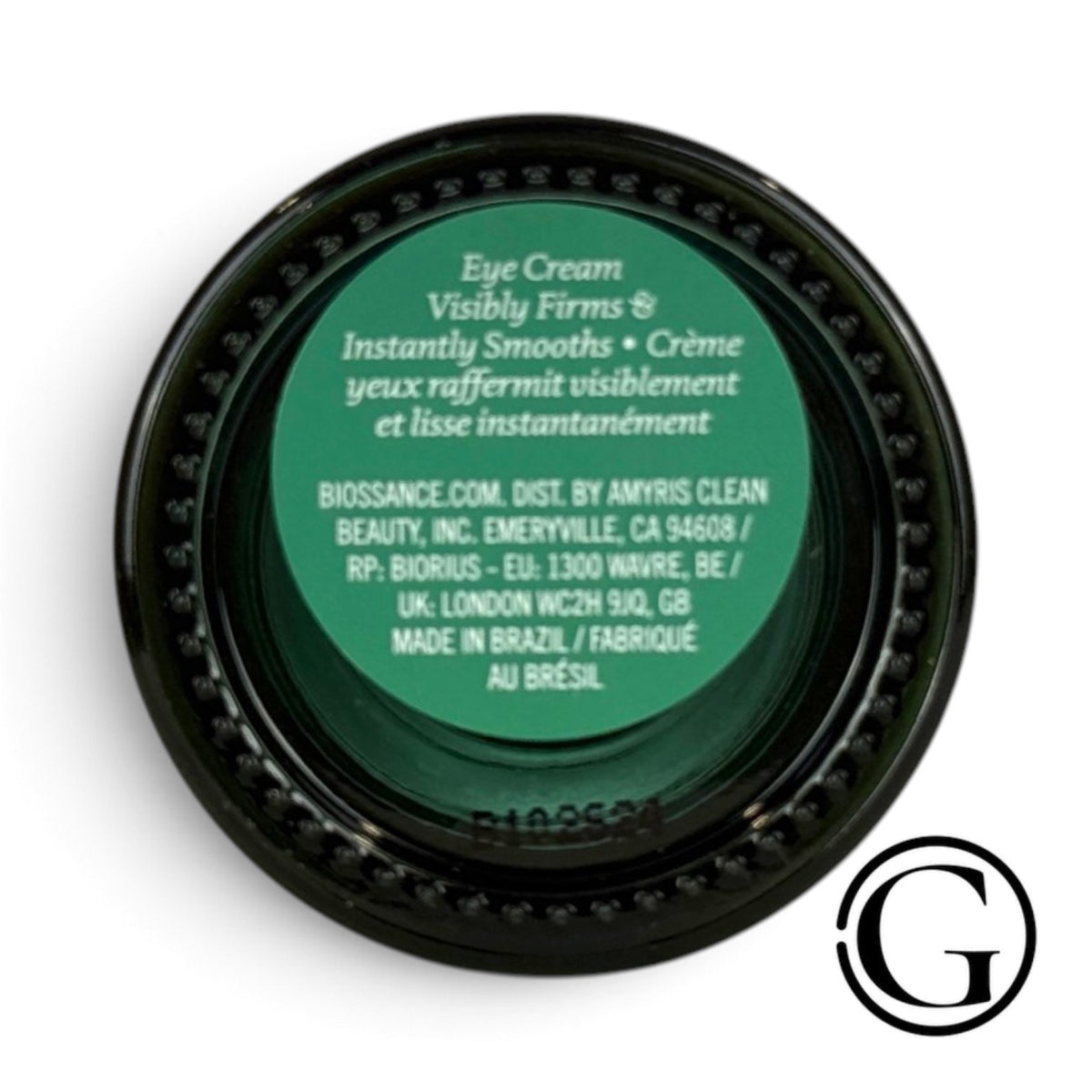 GOODSNYC Biossance Squalane Marine Algae eye cream mini 3ml