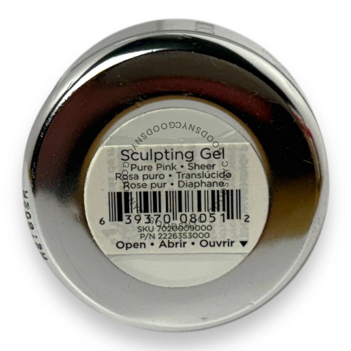 GOODSNYC CND Brisa UV sculpting gel in Pure Pink Sheer for nail enhancements, 14 g