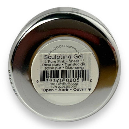 GOODSNYC CND Brisa UV sculpting gel in Pure Pink Sheer for nail enhancements, 14 g