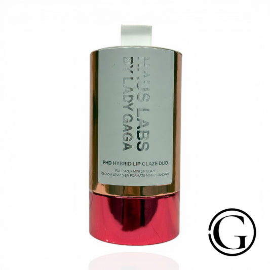 GOODSNYC Haus Labs PHD Hybrid Innovation Plumping Lip Glaze Duo in Shimmer and Persimmon packaging