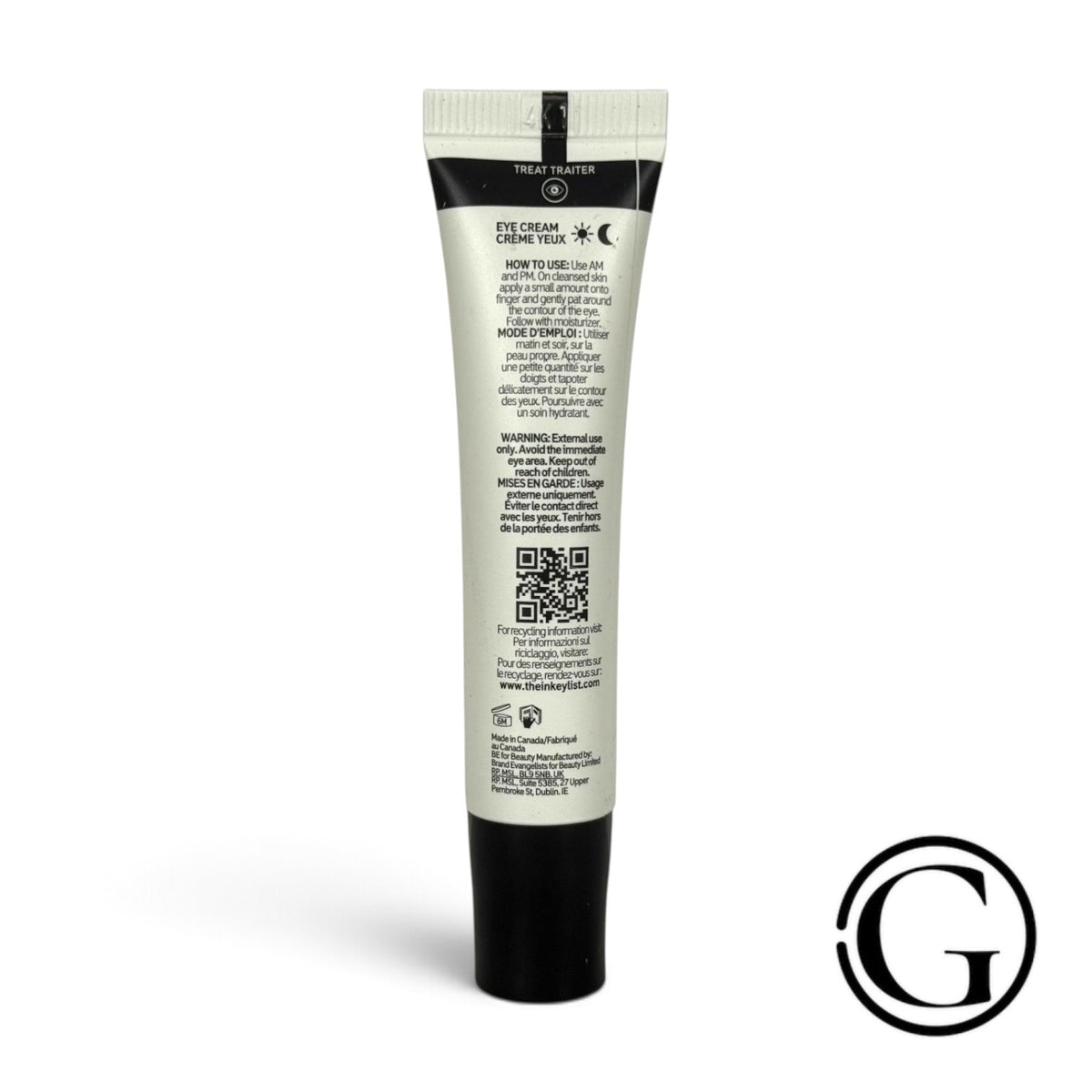 GOODSNYC The Inkey List caffeine eye cream 15ml