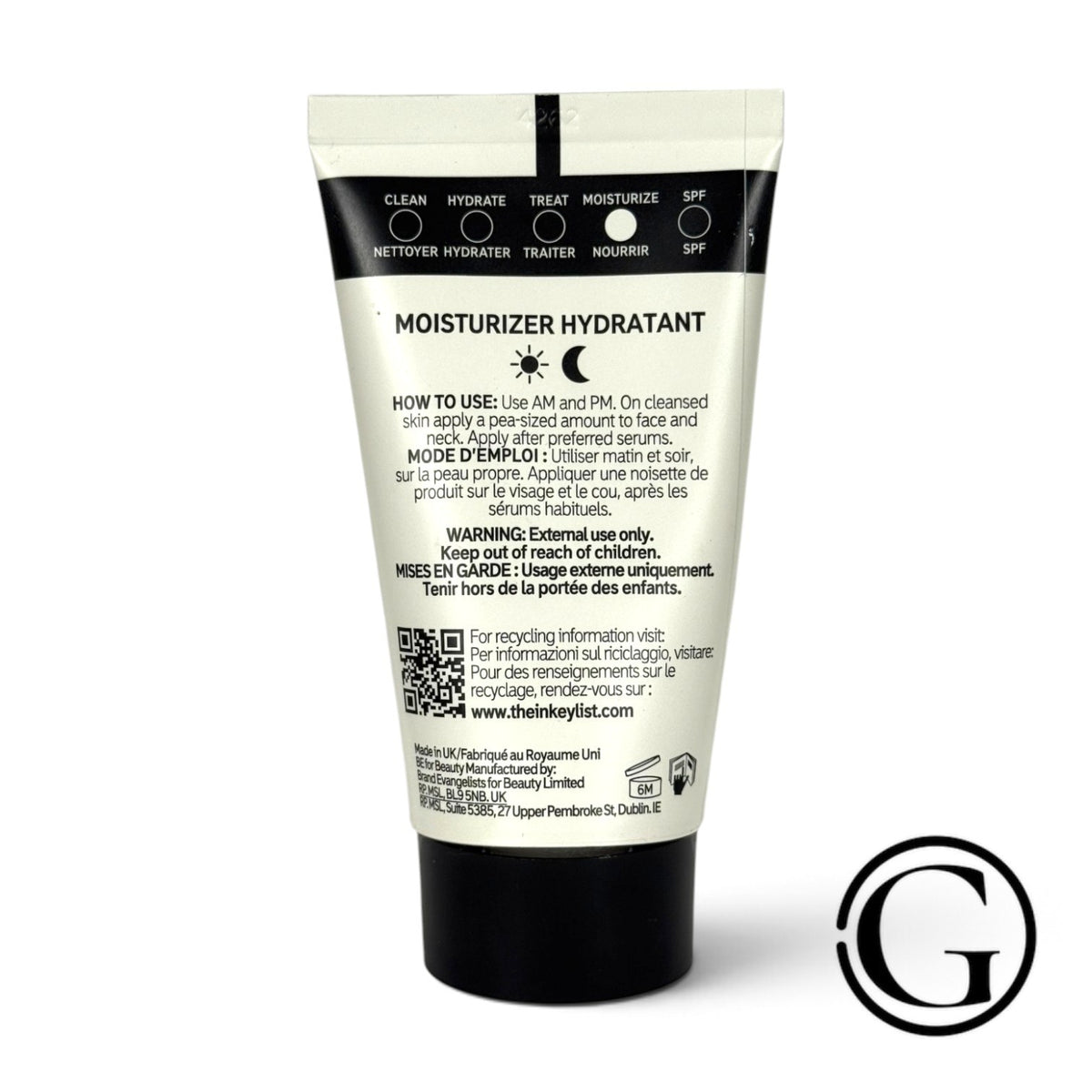 GOODSNYC The Inkey List Omega Water Cream lightweight moisturizer 50ml