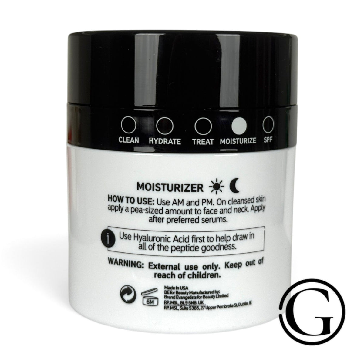 GOODSNYC The Inkey List Peptide Moisturizer firming face cream 50ml