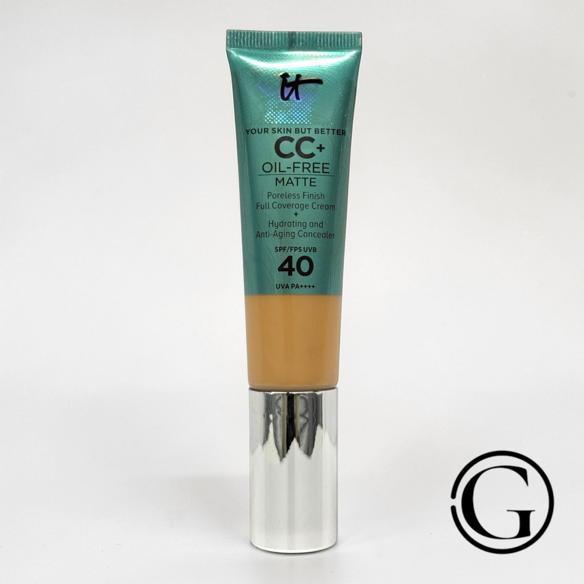 GOODSNYC IT Cosmetics Oil Free Matte CC+ Cream SPF 40 full-coverage poreless finish, 1.08 oz
