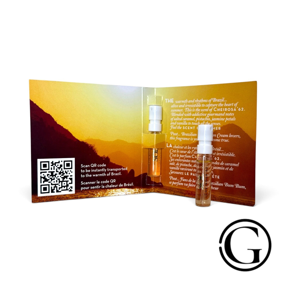GOODSNYC Sol de Janeiro Cheirosa 62 eau de parfum sample spray 1.5ml