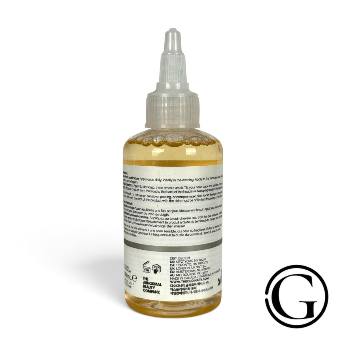 GOODSNYC The Ordinary glycolic acid 7% exfoliating toner 100ml