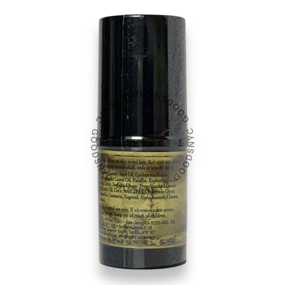 GOODSNYC Wen Sweet Almond Mint Texture Hair Balm styling cream, 10 g travel size