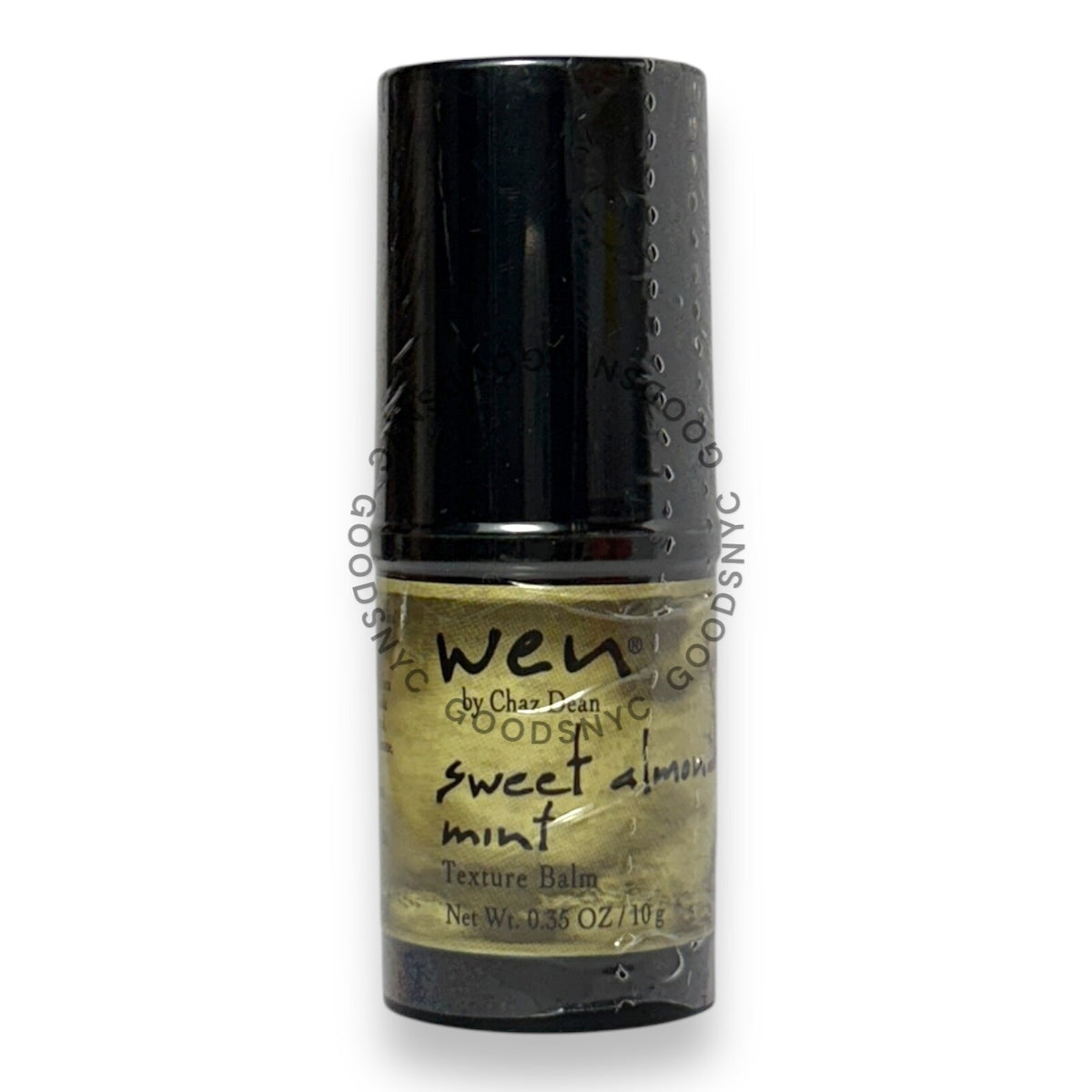 GOODSNYC Wen Sweet Almond Mint Texture Hair Balm styling cream, 10 g travel size