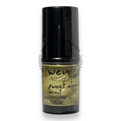 GOODSNYC Wen Sweet Almond Mint Texture Hair Balm styling cream, 10 g travel size