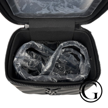 GOODSNYC YSL Beaute VIP vanity case converted bag in black, luxury makeup bag