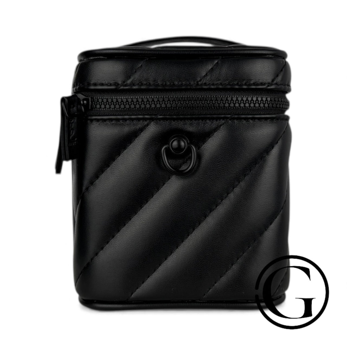 GOODSNYC YSL Beaute VIP vanity case converted bag in black, luxury makeup bag