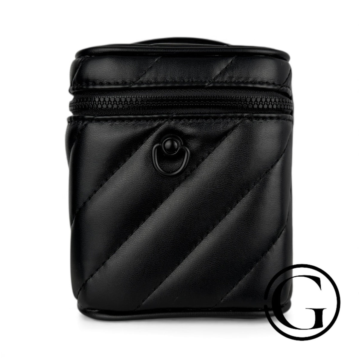 GOODSNYC YSL Beaute VIP vanity case converted bag in black, luxury makeup bag