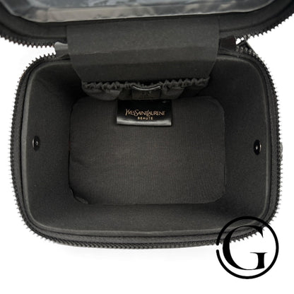 GOODSNYC YSL Beaute VIP vanity case converted bag in black, luxury makeup bag