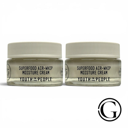 GOODSNYC Youth To The People Superfood Air-Whip cream face moisturizer, 0.5 oz