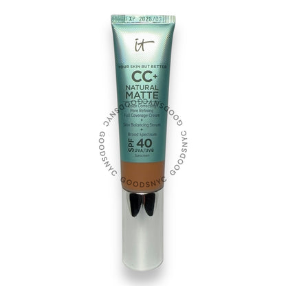 It Cosmetics CC+ Cream Foundation Matte 1.08 oz/ 32 ml
