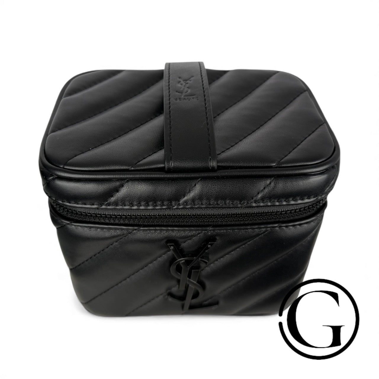 YSL Yves Saint Laurent Beaute Beauty GWP VIP Vanity Case Converted Bag Black NEW