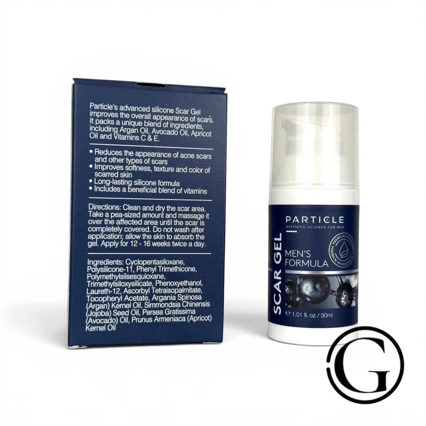 Particle Aesthetic Science For Men Gel Cicatrisant Formule Homme — 30 ml