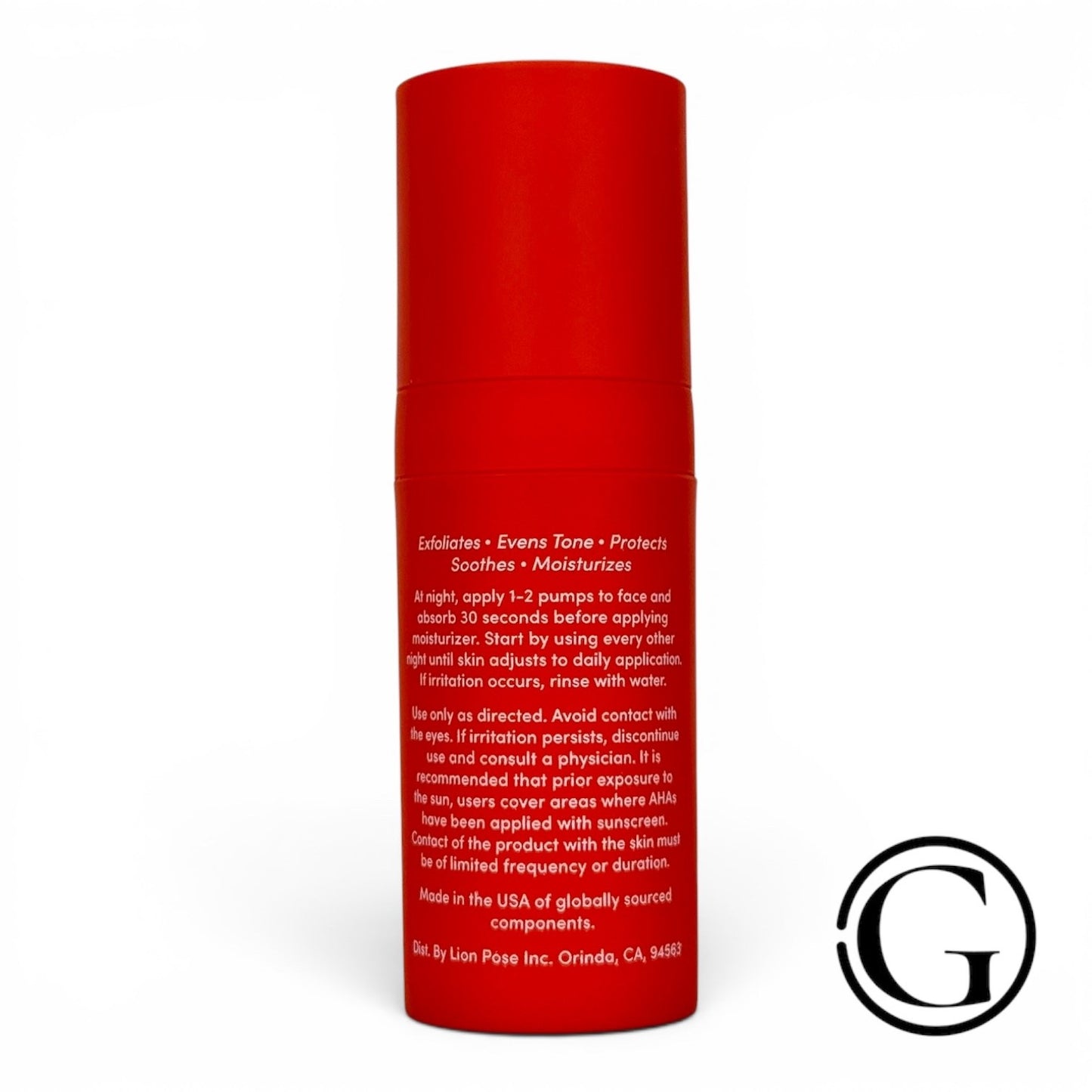 Lion Pose Unspotted 4X Acid Jelly Night Serum — 0.34 oz / 10 ml