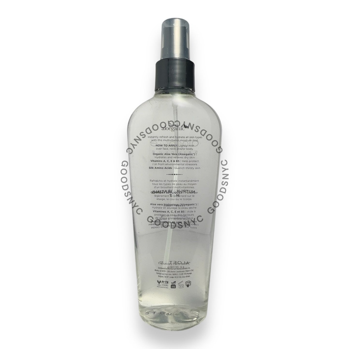 Aloette Nutri-Hydrating Mist by Aloette for Unisex - 8 oz