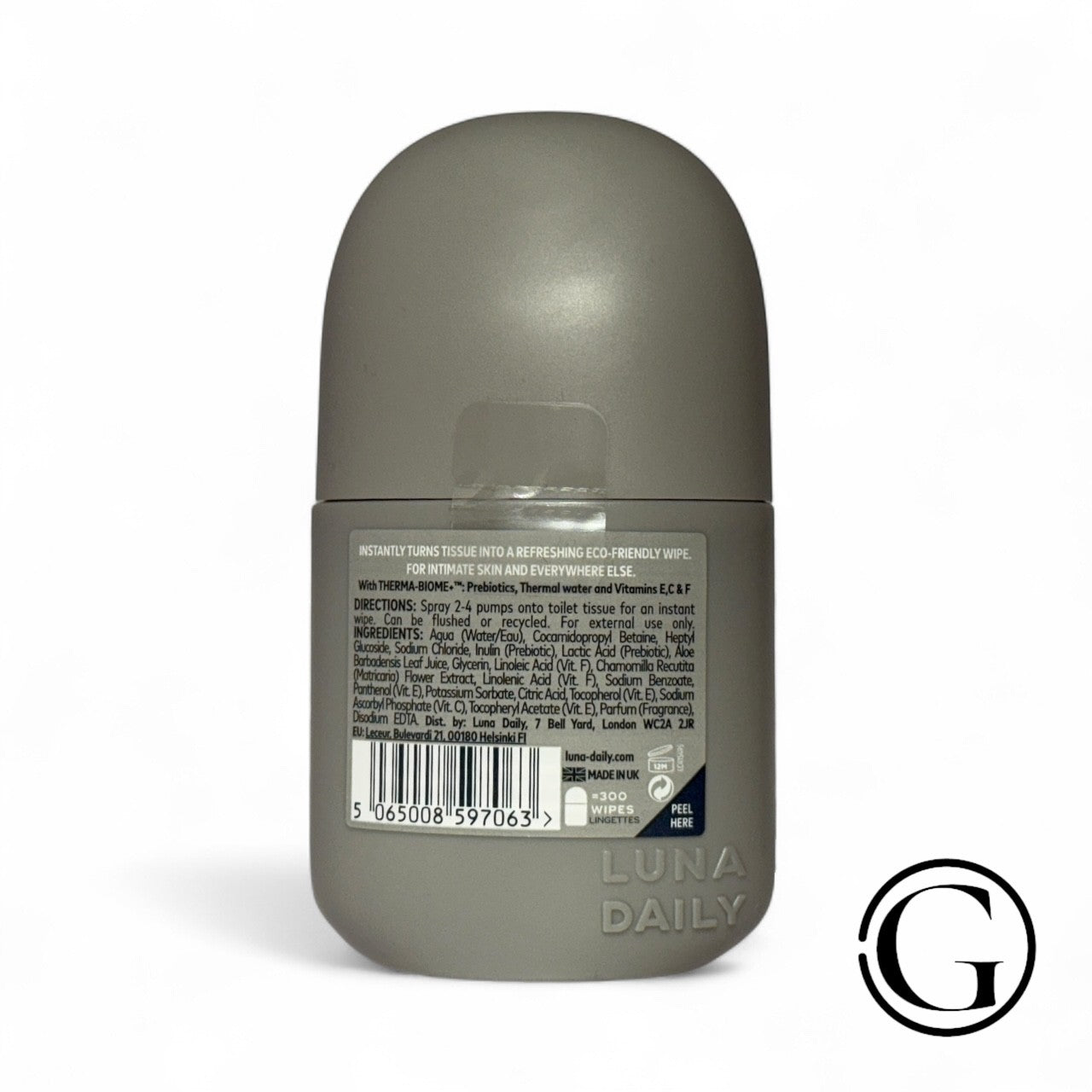Luna Daily The Original Everywhere Spray-To-Wipe — 100 ml / 3.3 oz