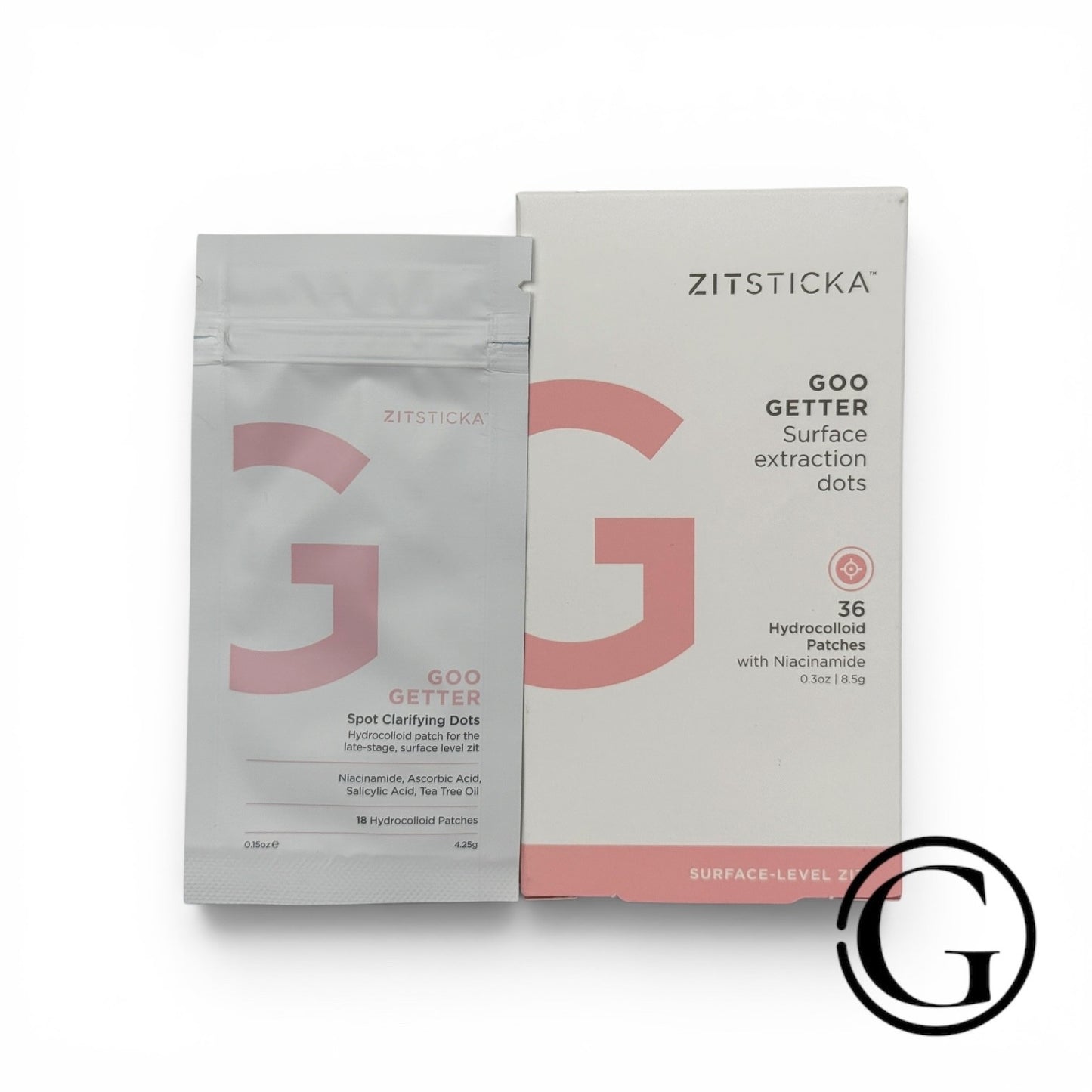 ZitSticka Goo Getter Surface Extraction Dots — 36 Patches