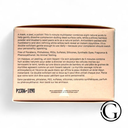 Alpyn Beauty Wildcrafted Actives Wild Huckleberry 8-Acid Polishing Peel 1.7 oz