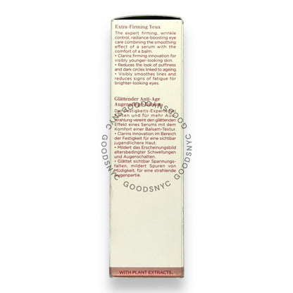 Clarins Eye Expert Wrinkles & Radiance All Skin Types 0.5 oz/ 15 ml