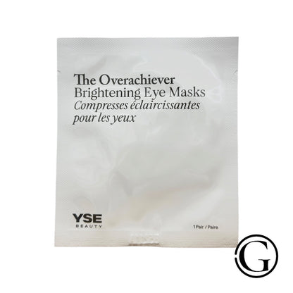 YSE Beauty The Overachiever Brightening & Depuffing Eye Masks — White