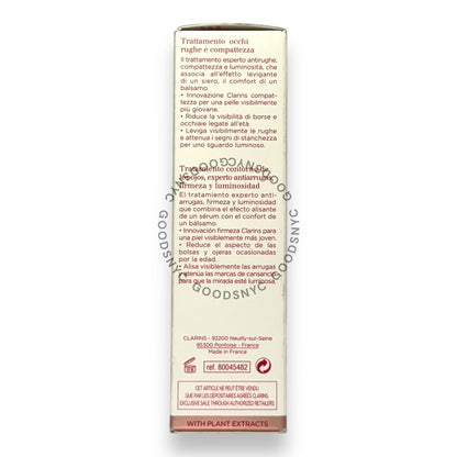 Clarins Eye Expert Wrinkles & Radiance All Skin Types 0.5 oz/ 15 ml
