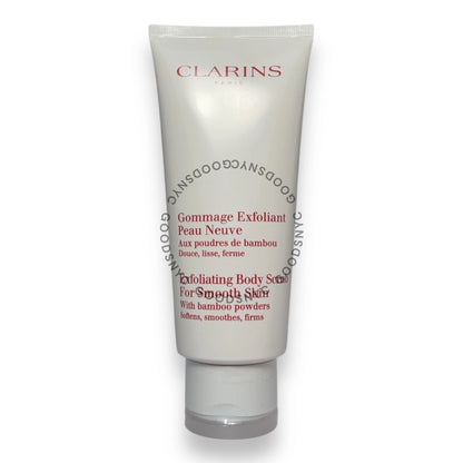 Clarins Exfoliating Body Scrub For Smooth Skin with Bamboo Powders 6.9oz / 200 ml