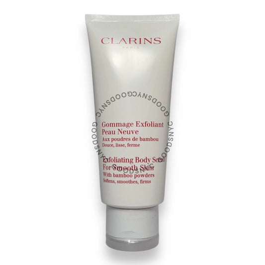 Clarins Exfoliating Body Scrub For Smooth Skin with Bamboo Powders 6.9oz / 200 ml