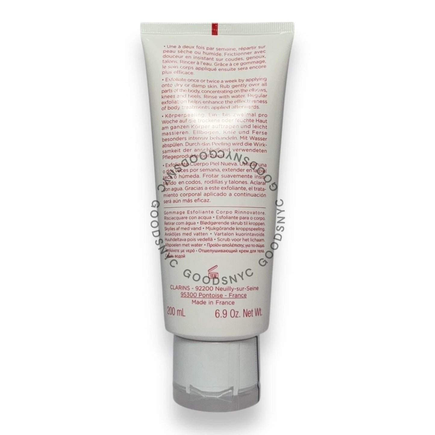 Clarins Exfoliating Body Scrub For Smooth Skin with Bamboo Powders 6.9oz / 200 ml